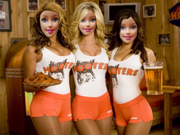 Yeah, we are all a little sick and tired of the classic Hooters girl/porn  star Barbie let's do something about it!!! | Pouring My Art Out