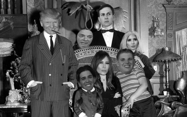 JOHN ASTIN, JACKIE COOGAN, TED CASSIDY, BLOSSOM ROCK; LISA LORING, CAROLYN JONES, KEN WEATHERWAX