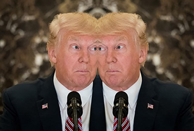 President Trump Speaks On Infrastructure Meeting Held At Trump Tower