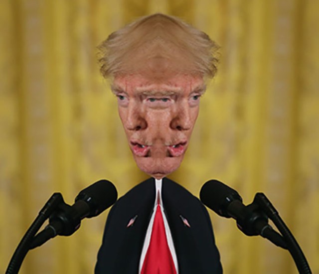 President Trump Holds News Conference With Prime Minister Solberg Of Norway