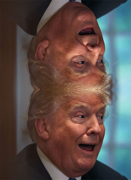 President Trump Gets Briefed By Senior Military Leadership At White House